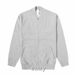 Size XL CDG Comme Des Garcons Shirt Kaws Cotton Track Jacket Heather Grey FW21