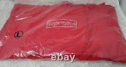 Supreme Kaws Chalk Box Logo Hoodie Sweatshirt Authentic Red Size Large