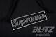 Supreme Kaws Chalk Logo Hooded Sweatshirt Black M Ss21 Hoodie