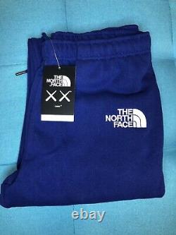 The North Face x KAWS Sweatpant Bolt Blue Medium Brand New