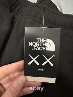 The North Face x KAWS Sweatpants Black Sz Large BRAND NEW WITH TAGS