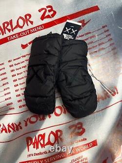 The North Face x Kaws Nuptse Mittens BRAND NEW