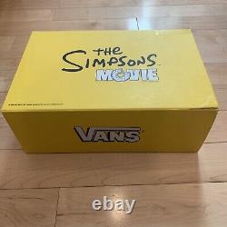 The Simpsons x Kaws x Vans Chukka BOOT LX Mens Size 11 US 1 of 100 Kimpsons RARE