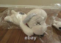 UNIQLO KAWS x PEANUTS SNOOPY Plush Toy Set of 4 White Black Large Small Ltd New