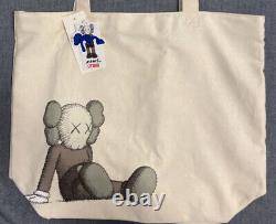 Uniqlo X Kaws Tote Bag, Cotton, Brand New With Tag, Measurement posted