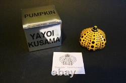 Yayoi Kusama Pumpkin Paperweight BRAND NEW kaws banksy lvmh