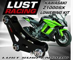 Z1000SX Lowering Kit 2011 2012 2013 Suspension Links Shock Linkage Lust Racing